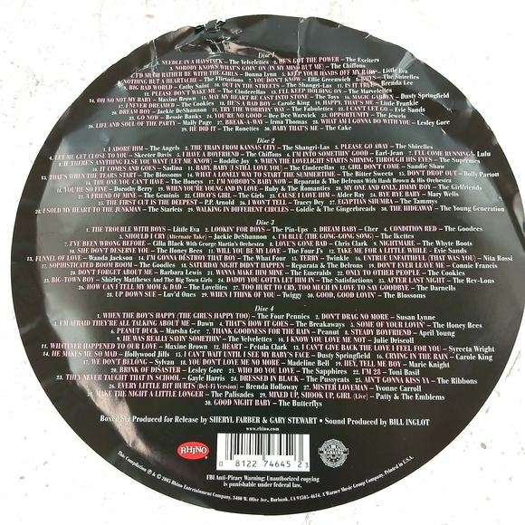 One Kiss Can Lead to Another Girl Group Sounds 4 CD Box Set Lost & Found 2005 - Picture 6 of 16